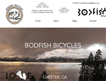 Tablet Screenshot of bodfishbicycles.com